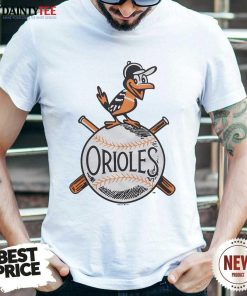 Baltimore Orioles Mascot Baseball T-shirt