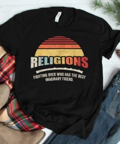 Religions Sarcastic Def For Atheist Science Shirt