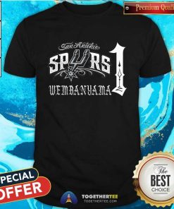 San Antonio Spurs Stadium 2024 Rookie Of The Year Victor Wembanyama T-shirt