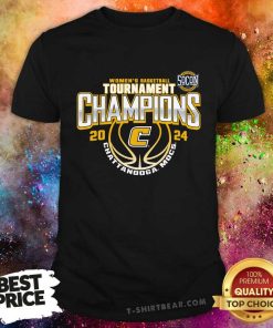 Tennessee Chattanooga Mocs 2024 SoCon Women's Basketball Conference Tournament Champions T-Shirt