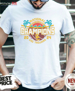 Cardinal USC Trojans 2024 NCAA Beach Volleyball National Champions T-Shirt