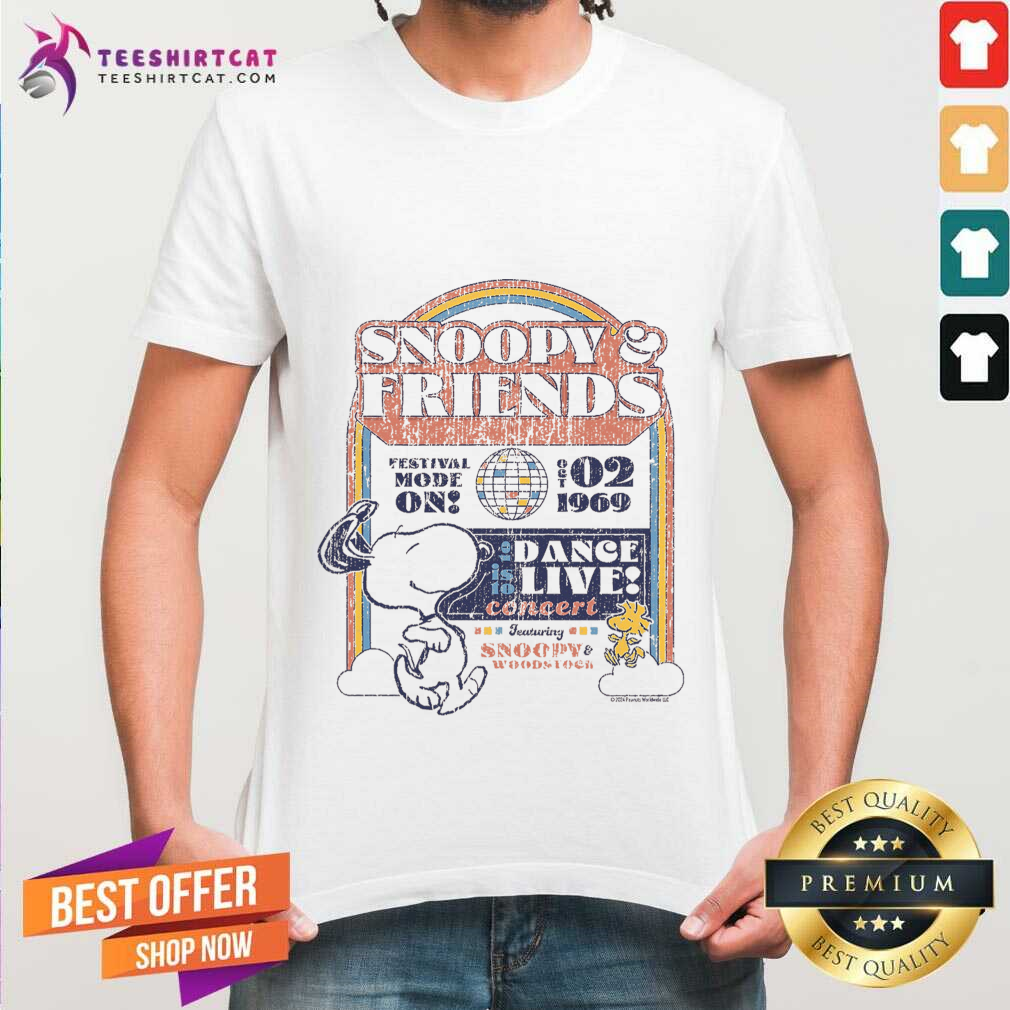 Shirt Snoopy & Friends Dance Live T-Shirt