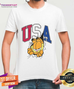 Offical Garfield USA T-Shirt