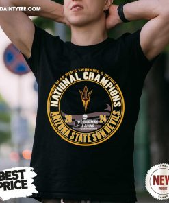 Arizona State Sun Devils 2024 NCAA Mens Swimming And Diving National Champions T-Shirt