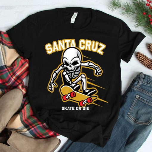 Skateboard Street Wear Santa Cruz Skull Shirt
