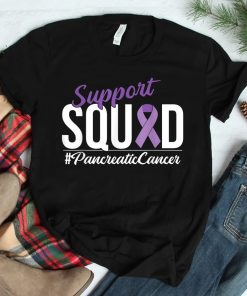 Support Squad Cancer Pancreatic Cancer Awareness Shirt