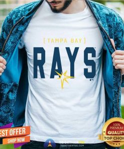 Tampa Bay Rays Home Team Bracket Stack T-shirt
