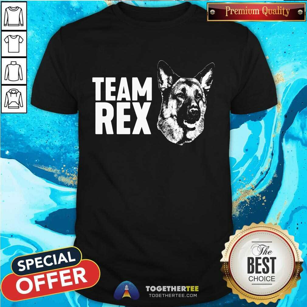 Shirt Team Rex German Shepherd T-shirt
