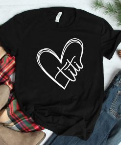 Titi Heart Minimalist Auntie Best Aunt Ever Shirt