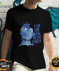 Taz King Of My Castle Looney Tunes V-neck