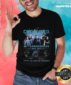 Awesome Chicago P.D. 10th Anniversary 2014-2024 T-Shirt