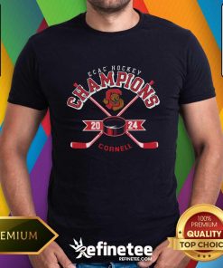 Awesome ECAC Hockey Champions 2024 Cornell T-Shirt