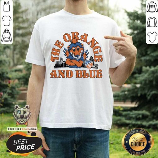 Awesome FC Cincinnati The Orange And Blue T-Shirt