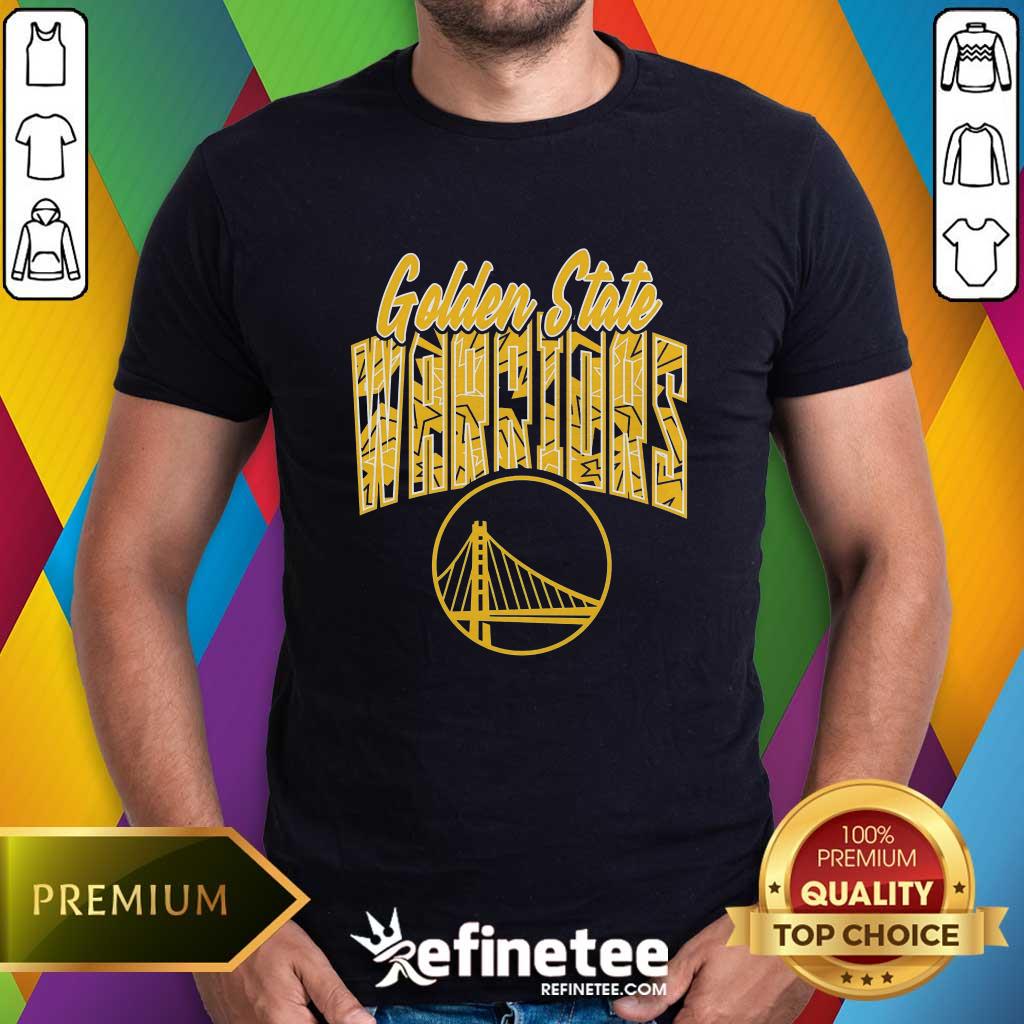 Shirt Awesome Golden State Warriors Royal Tri-Ball T-Shirt