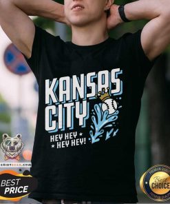 Awesome Kansas City Hey Hey Hey Hey Baseball T-Shirt