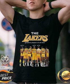 Awesome Los Angeles Lakers The Greatest Basketball Players T-Shirt