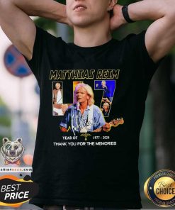Awesome Matthias Reim 47 Year Of 1977-2024 T-Shirt