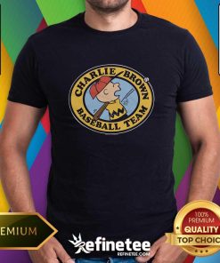 Awesome Peanuts Charlie Brown Baseball Team T-Shirt