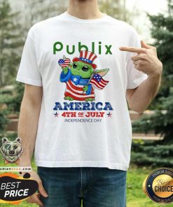 Awesome Publix’s Baby Yoda America 4th Of July 2024 T-Shirt