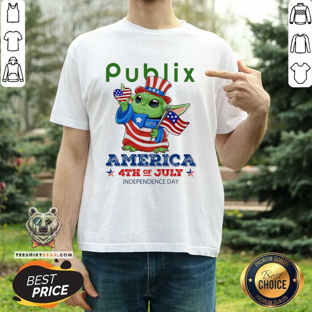 Shirt Awesome Publix’s Baby Yoda America 4th Of July 2024 T-Shirt
