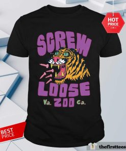 Awesome Screw Loose Tiger Va Zoo Ca T-Shirt