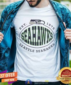 Awesome Seattle Seahawks BOSS X NFL Trap T-Shirt