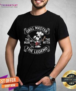 Awesome Snoopy Grill Master The Man The Myth The Legend T-Shirt