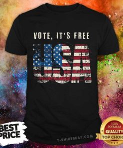 Awesome Vote It's Free USA T-Shirt