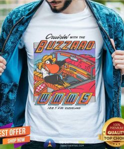 Awesome WMMS Cruisin With The Buzzard 100.7 Cleaveland T-Shirt