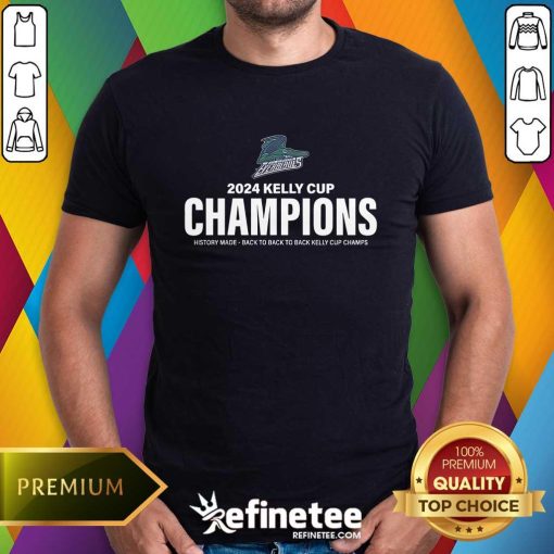 Good Florida Everblades 2024 Kelly Cup Champions T-Shirt