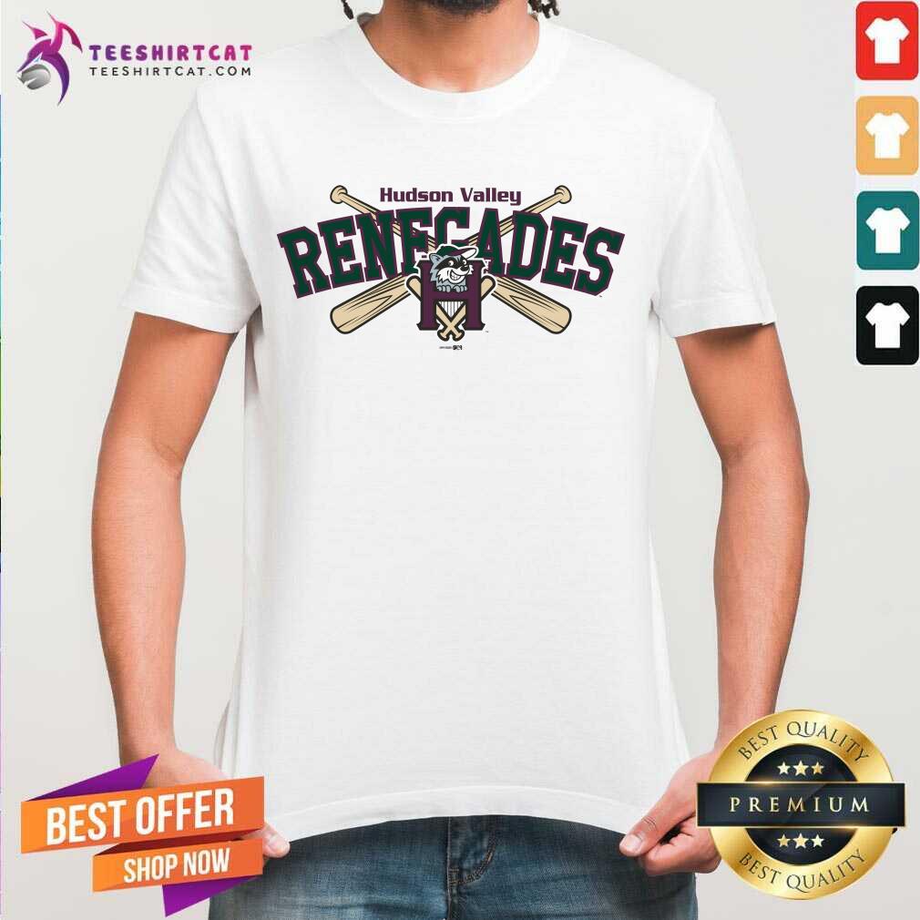 Shirt Good Hudson Valley Renegades Baseball Mascot T-Shirt