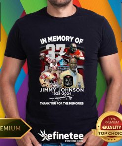Good In Memory Of Jimmy Johnson 1938-2024 T-Shirt