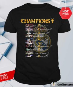 Good Real Madrid 2024 Champions League Winner Starting Line Up T-Shirt