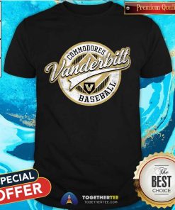 Good Vanderbilt University Commodores Baseball T-Shirt