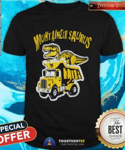 Good West Virginia Mountaineers Dino Truck T-Shirt
