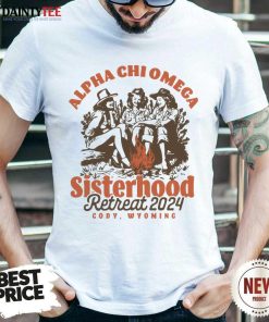 Great Alpha Chi Omega Sisterhood Retreat 2024 T-Shirt