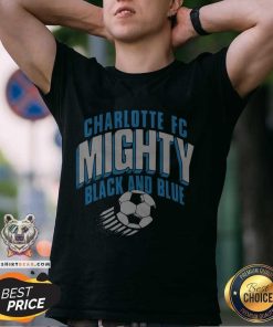 Great Charlotte FC Mighty Black And Blue T-Shirt