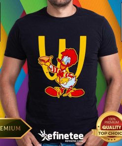 Great Disney Donald Duck McDonald's True Fan T-Shirt