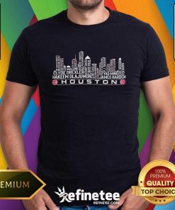 Great Houston Cougars Basketball Hakeem Olajuwon James T-Shirt