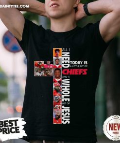 Great Kansas City Chiefs And A Whole Lot Of Jesus T-Shirt=========87