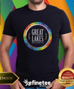 Great Lakes Brewing Company Pride Circle T-Shirt