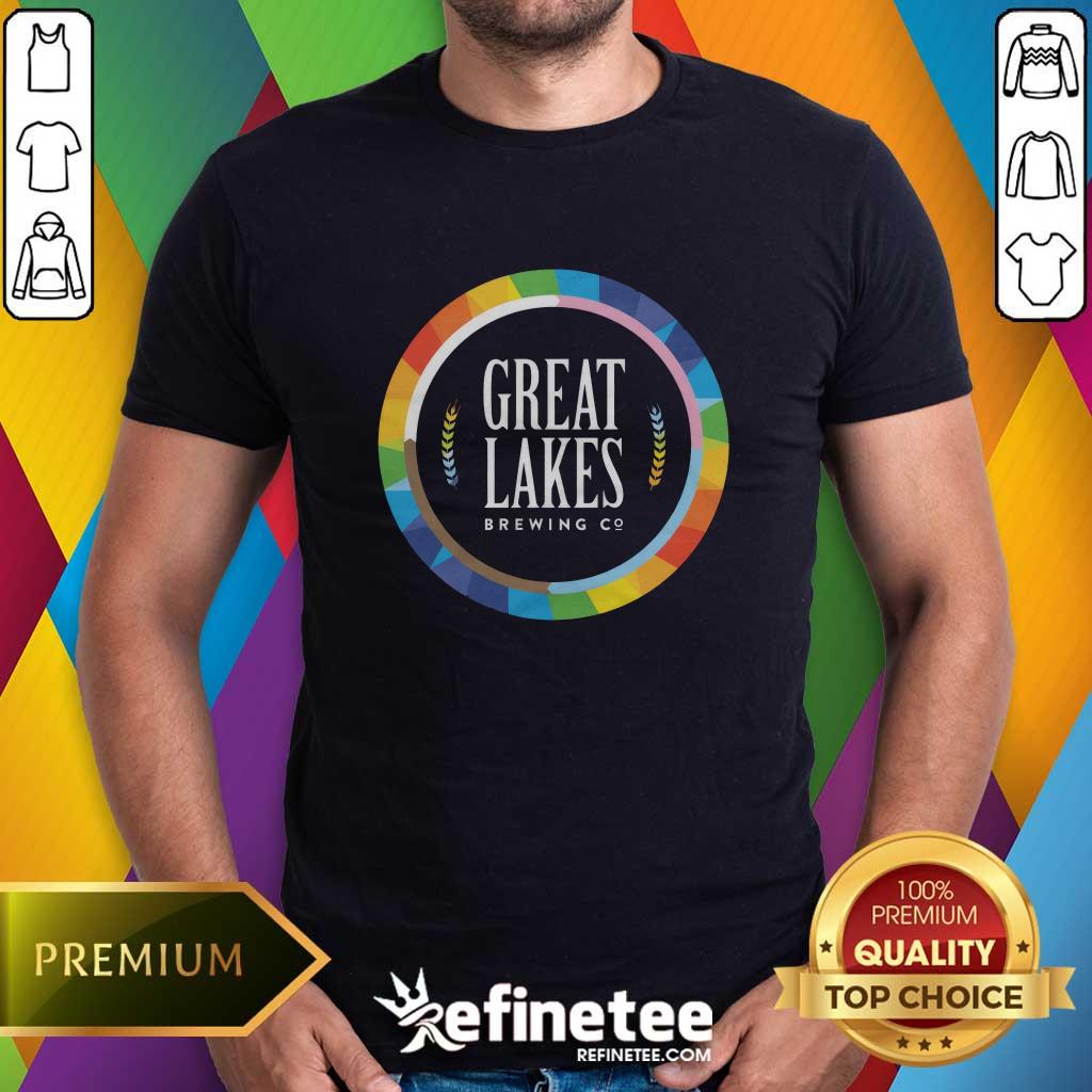 Shirt Great Lakes Brewing Company Pride Circle T-Shirt