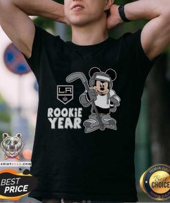 Great Los Angeles Kings Mickey Disney Rookie Year T-Shirt