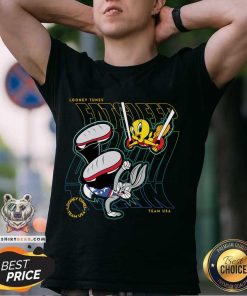 Great Mad Engine Looney Tunes Team USA Breakdancing T-Shirt