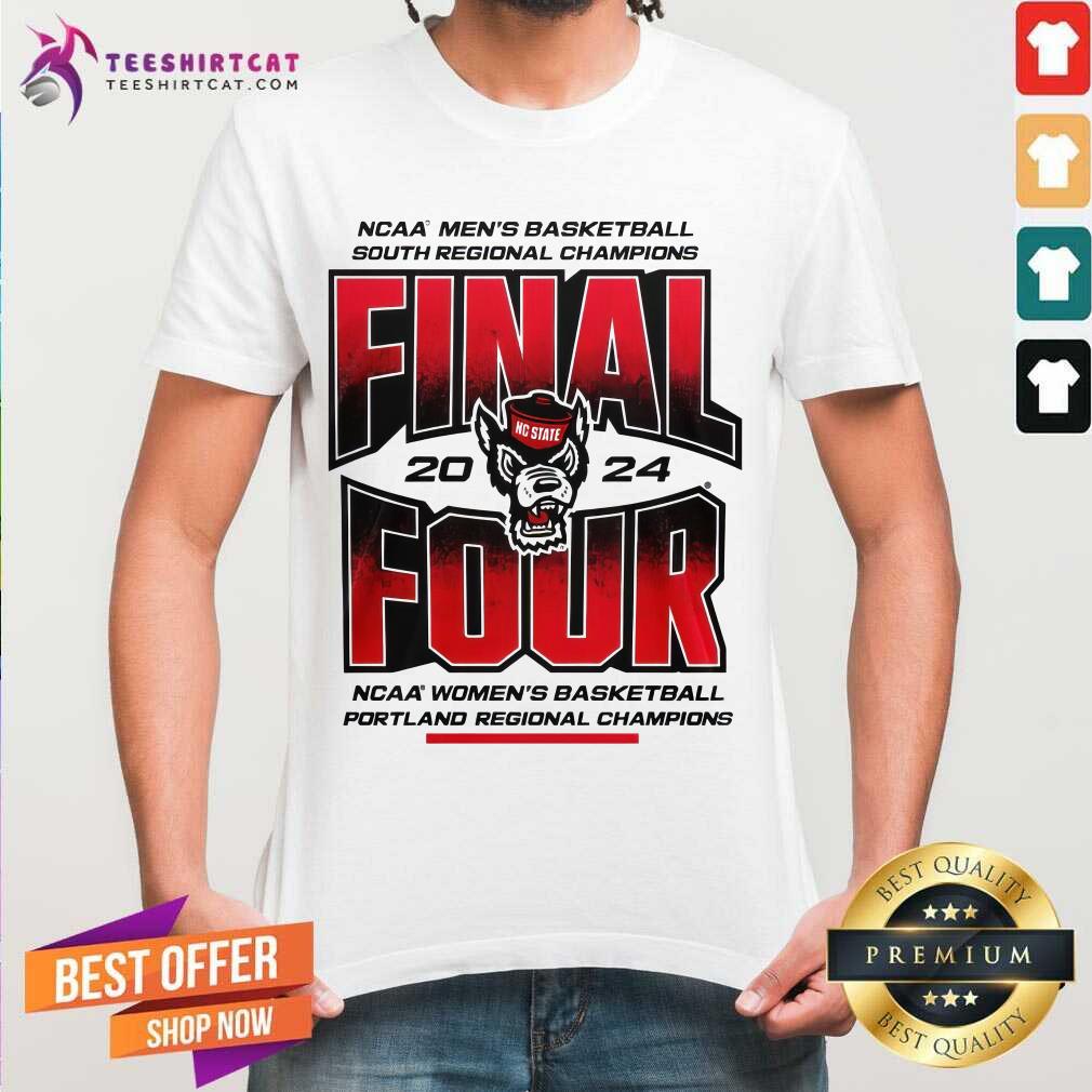 Shirt Great NC State Wolfpack 2024 NCAA Basketball Final Four T-Shirt