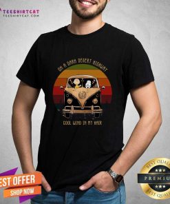 Great Peanuts Charlie And Snoopy In My Hair Hippie Bus Vintage T-Shirt