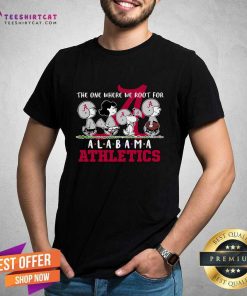 Great Peanuts Where We Root For Alabama Athletics T-Shirt