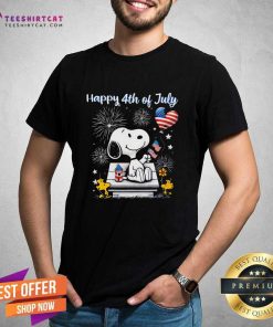 Great Snoopy Happy 4th Of July 2024 Snoopy Day T-Shirt