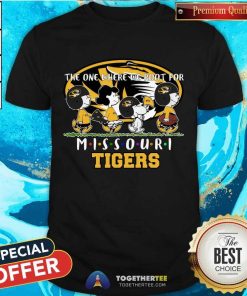 Great Snoopy Peanuts We Root For Missouri Tiger T-Shirt