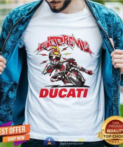 Great Supreme Ducati Bike T-Shirt